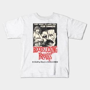 Bloodsucking Freaks // Cult Horror Movie Kids T-Shirt